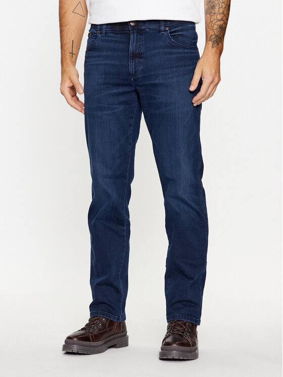 Wrangler Wrangler Jeansy Texas 112341387 Niebieski Straight Leg