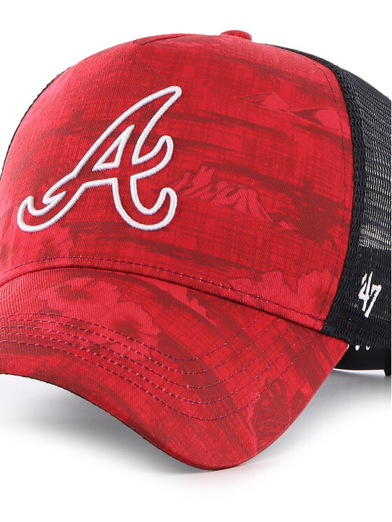 47 Brand 47 Brand Czapka z daszkiem Oakland Athletics B-FIJDT01PTP Czerwony