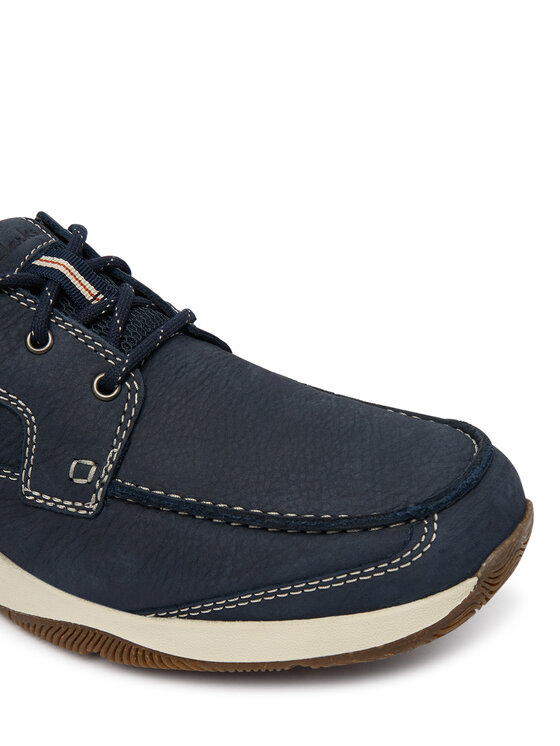 Clarks Clarks Polobotky Sailview Lace 26176972 Tmavomodrá