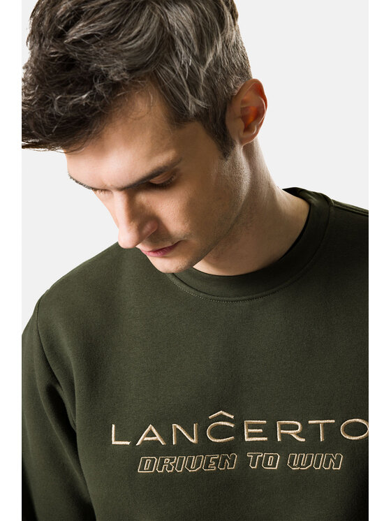 Lancerto Lancerto Bluza Everton BL073222000018 Zielony Regular Fit