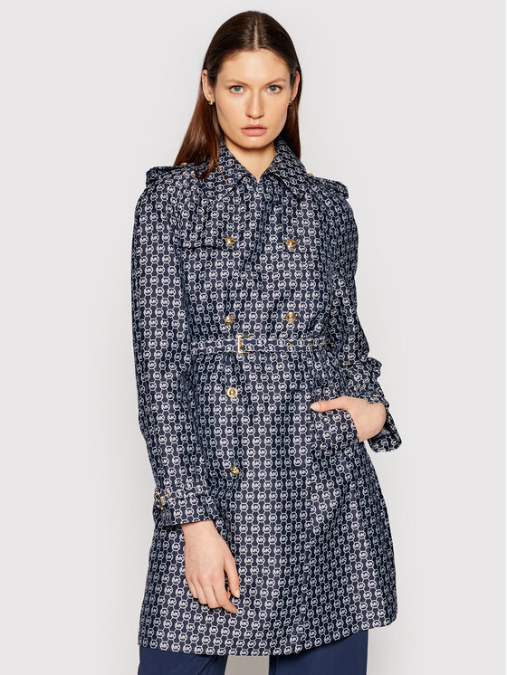 MICHAEL Michael Kors Tenchcoat MS1200H1H1 Dunkelblau Regular Fit | Modivo.at
