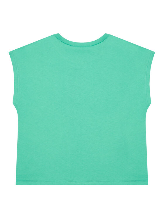 United Colors Of Benetton United Colors Of Benetton Top 3JERC10PB Zielony Regular Fit
