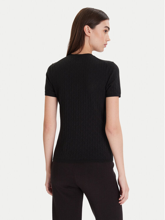 Calvin Klein Calvin Klein T-Shirt LV044D308G Czarny Slim Fit