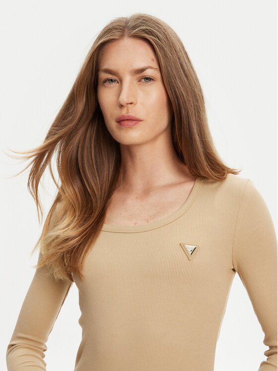 Guess Guess Palaidinė V4BP07 K8RT2 Smėlio Regular Fit