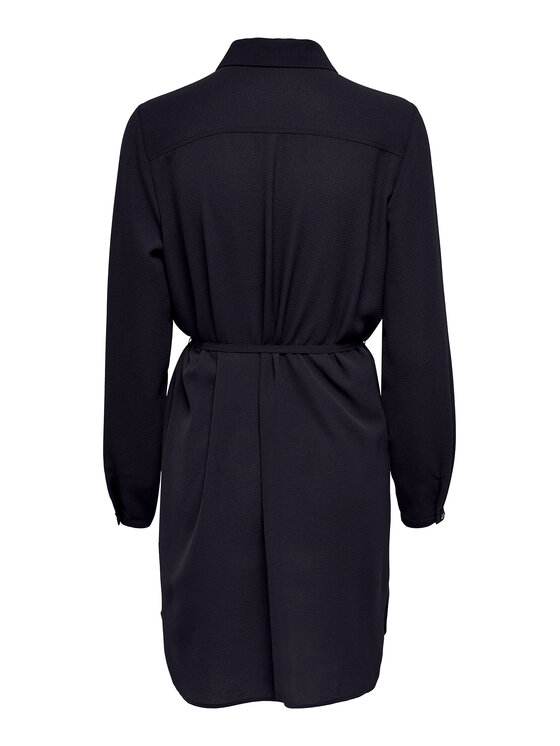 ONLY ONLY Φόρεμα πουκάμισο Nova 15241890 Μαύρο Regular Fit