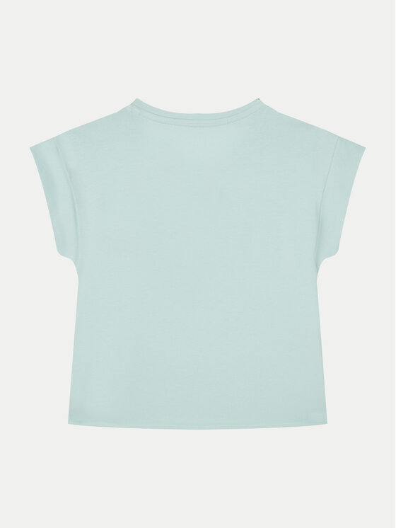 Guess Guess T-shirt J4BI34 J1314 Svijetloplava Boxy Fit