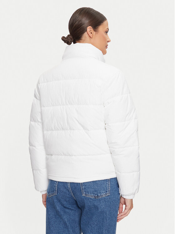 Tommy Jeans Tommy Jeans Kurtka zimowa Essential DW0DW18827 Biały Regular Fit