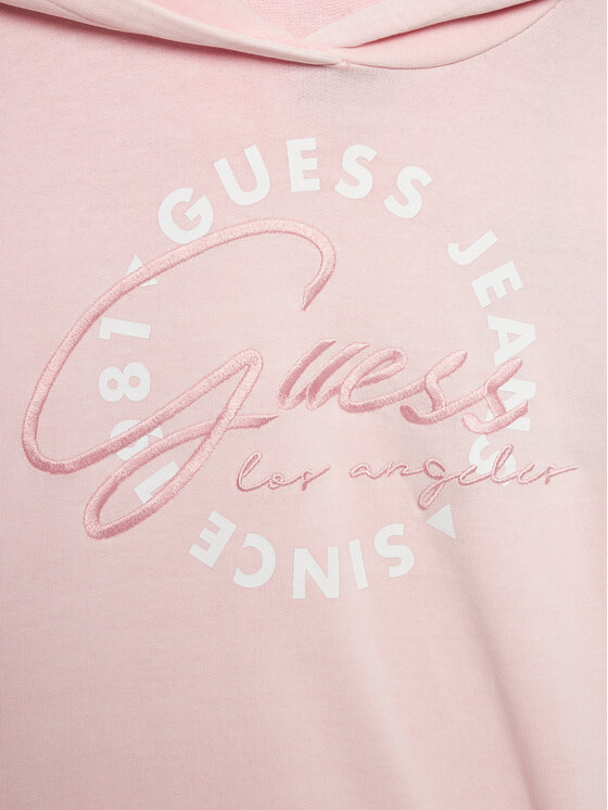 Guess Guess Суитшърт J4GQ05 KA6R4 Розов Regular Fit