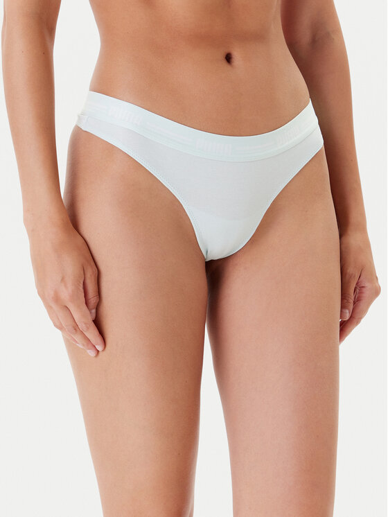 Puma Puma 2er-Set Stringtangas 907850 Grün