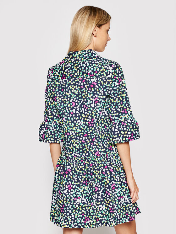 Vestito chemisier DD1A3291 Blu scuro Regular Fit