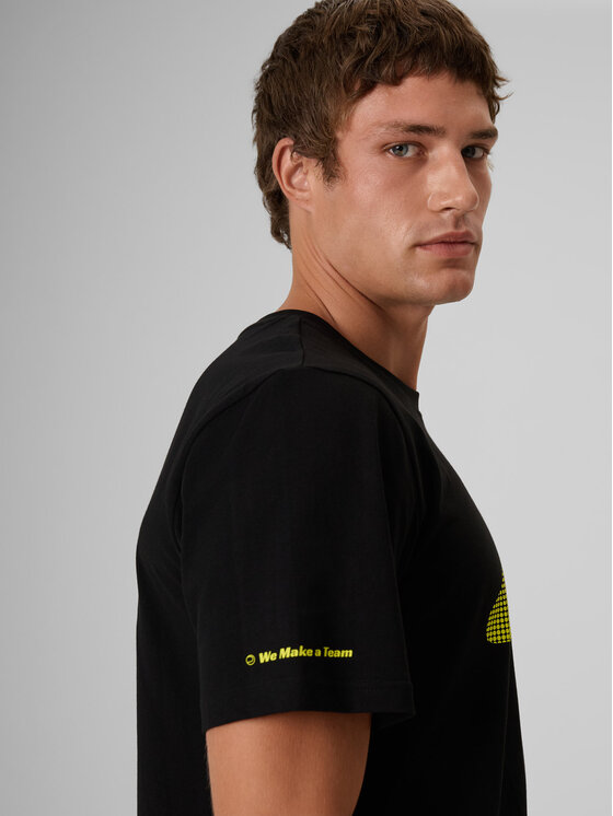4F 4F T-Shirt COMMERCIAL Czarny Regular Fit