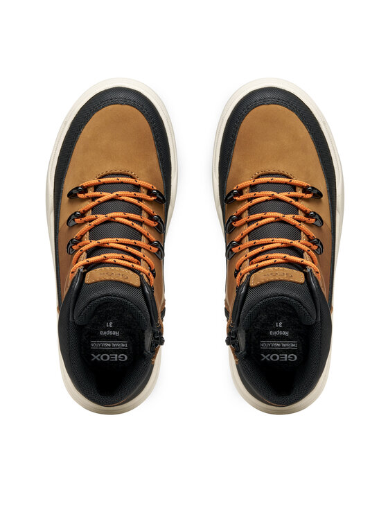Geox Geox Kotníková obuv J Bunshee B Abx J56FMA 0ME32 C6002 S Hnědá