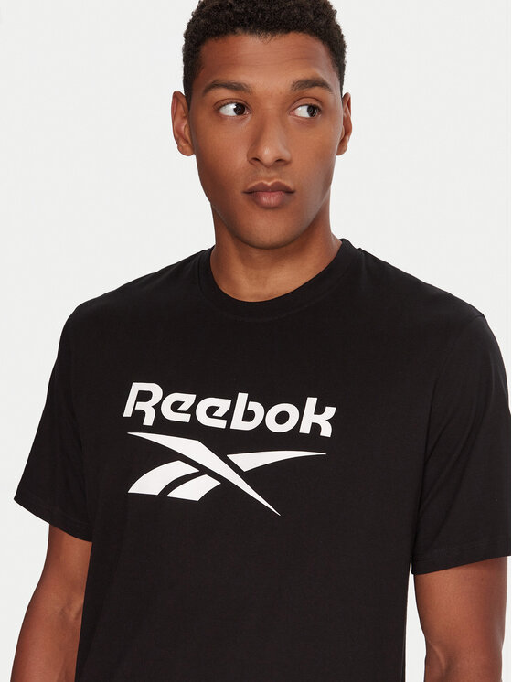 Reebok Reebok T-Shirt RK25141CCM Czarny Regular Fit