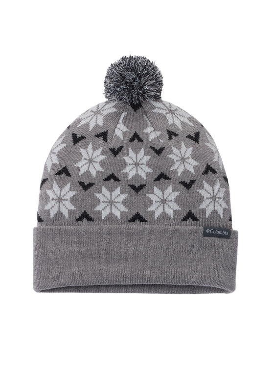 Columbia Columbia Zestaw czapka i rękawiczki Snowflake 2180781 Szary ciemny