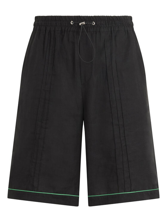 PHILIPP PLEIN PHILIPP PLEIN Szorty materiałowe 30492 Czarny Regular Fit