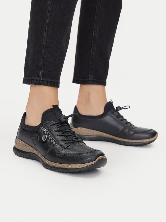 Rieker Rieker Pantofi N32G0-00 Negru
