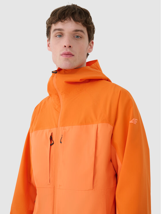 4F 4F Kurtka outdoor 4FWSS25TTJAM711-70S Pomarańczowy Regular Fit