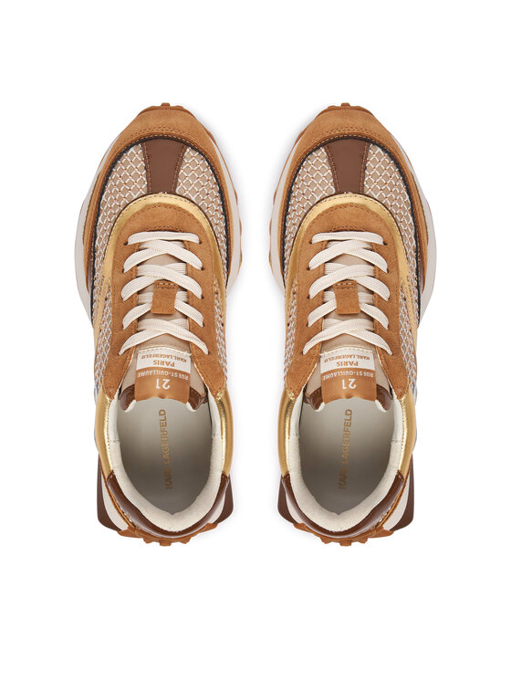 KARL LAGERFELD KARL LAGERFELD Sneakers Zone KL62933N Dunkelbeige