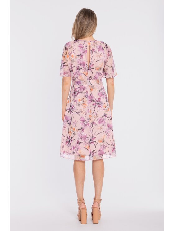 Stylove Stylove Abito da cocktail S435 Rosa A-Line Fit