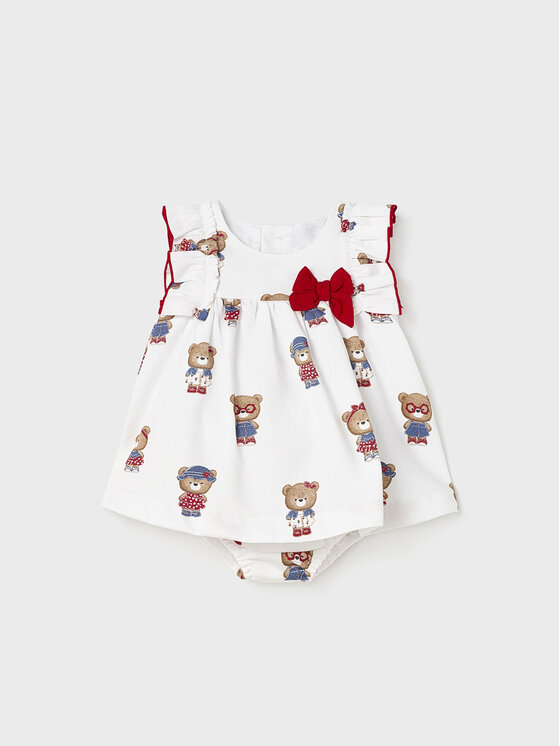 Vestito da giorno 1828 Rosso