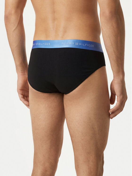 Tommy Hilfiger Tommy Hilfiger Souprava slipů UM0UM03965 Černá