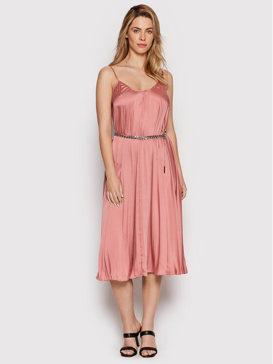 MICHAEL Michael Kors Коктейлна рокля MS280Y22GJ Розов Regular Fit