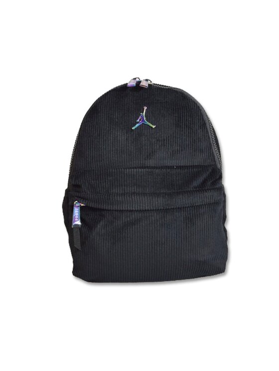 Jordana Jordana Plecak Szkolny Corduroy Girls Mini Backpack Czarny