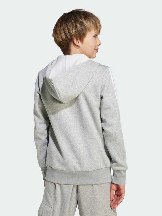 adidas adidas Суитшърт Essentials Full-Zip Сив Regular Fit