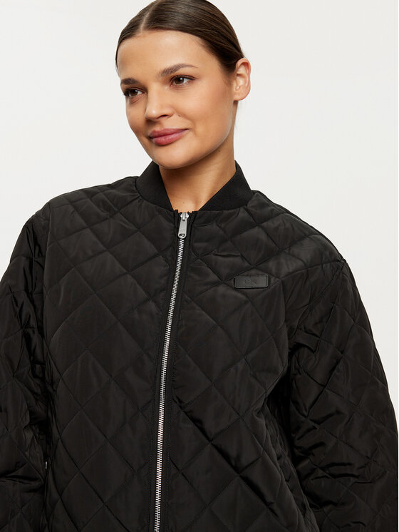 Calvin Klein Jeans Calvin Klein Jeans Bundy bomber J20J224701 Čierna Relaxed Fit