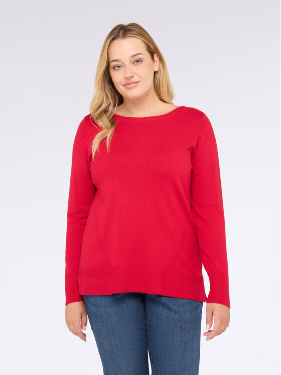 Fiorella Rubino Fiorella Rubino Maglione M631L008005N016 Rosso A-Line Fit