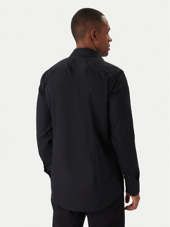 BOSS BOSS Риза H-Hank 50550925 Черен Slim Fit