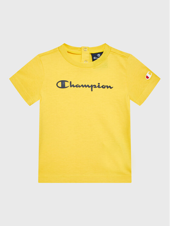Pantaloncini champion top gialli e blu