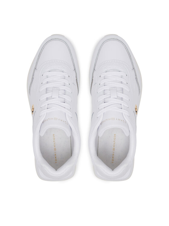 Tommy Hilfiger Tommy Hilfiger Sneakersy Runner FW0FW08696 Biela