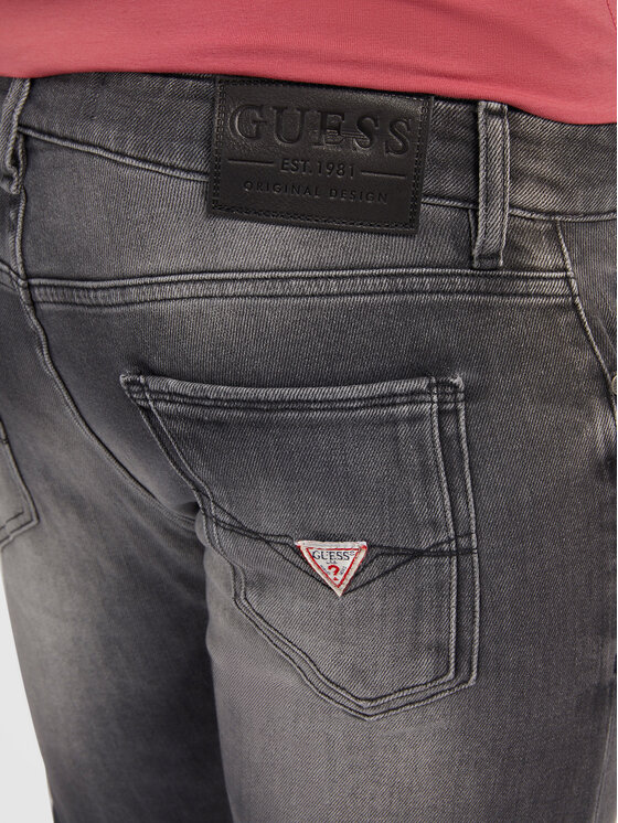 Guess Guess Traperice Miami M2YAN1 D4Q52 Siva Skinny Fit