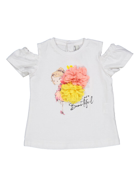 T-shirt 999 64083 00 M Bianco Regular Fit