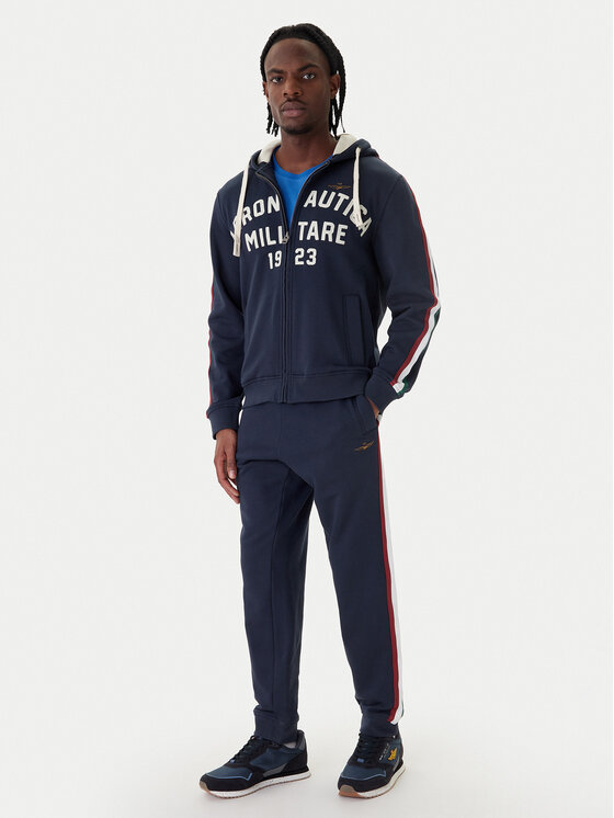 Aeronautica Militare Aeronautica Militare Teplákové kalhoty 261PF1005UF00677 Tmavomodrá Regular Fit