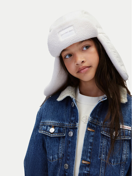 Calvin Klein Jeans Calvin Klein Jeans Mütze Teddy IU0IU00756 Creme