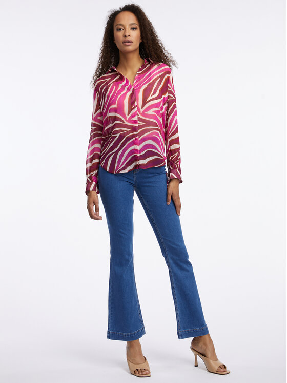 Orsay Orsay Bluzka 650261317000__38 Różowy Regular Fit