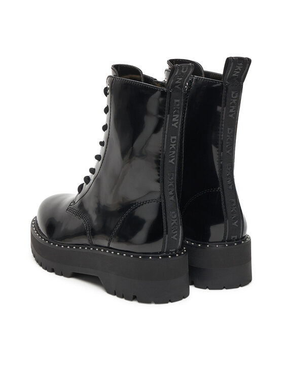 DKNY DKNY Auliniai batai Batu Studs-Lace Up K4566972 Juoda