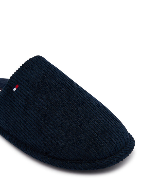 Tommy Hilfiger Tommy Hilfiger Pantofole Corduroy House Shoes FM0FM06019 Blu scuro