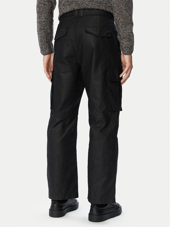 Karl Lagerfeld Jeans Karl Lagerfeld Jeans Штани карго B4M10071 Чорний Regular Fit