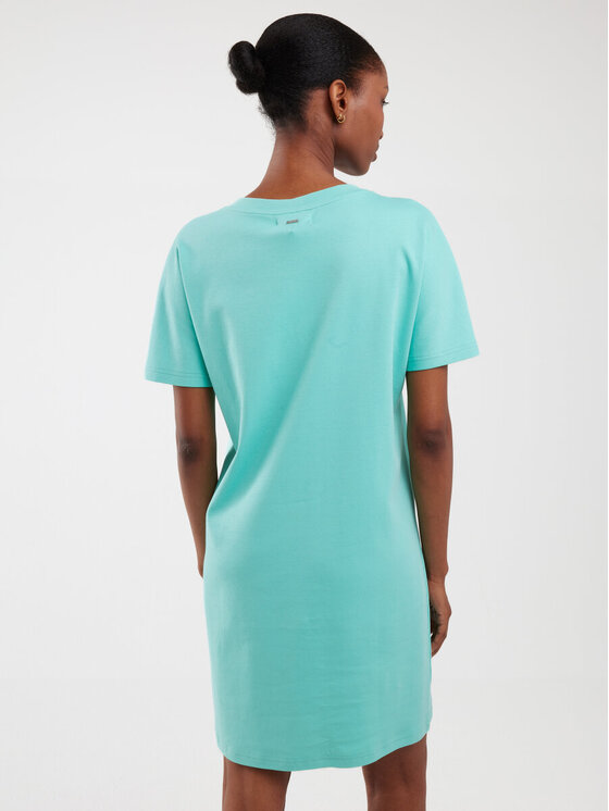 BIG STAR BIG STAR Sukienka codzienna ZORKAYA_302_340 Turkusowy Classic Fit