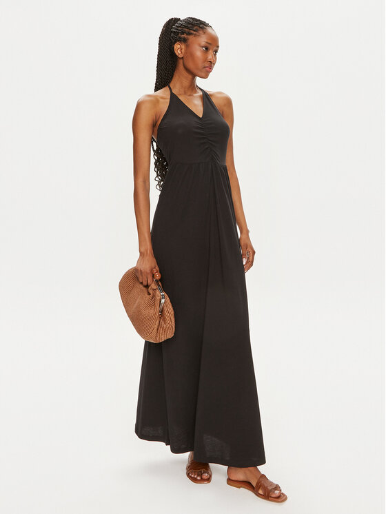 ONLY ONLY Sommerkleid May 15317699 Schwarz Regular Fit