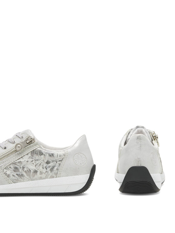 Rieker Rieker Halbschuhe N1112-80 Silberfarben
