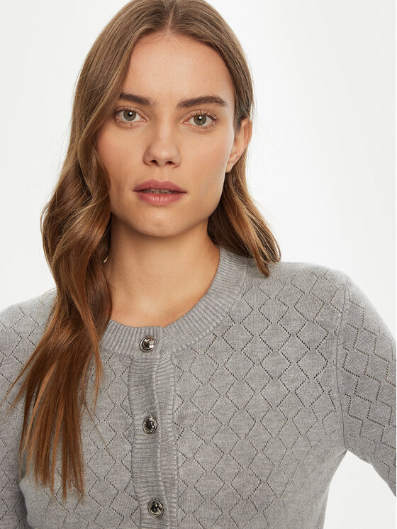 Guess Guess Kardigāns W5RR23 Z2YJ2 Pelēks Regular Fit