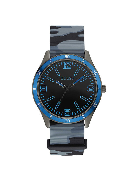 Guess Guess Hodinky W1163G1 Čierna