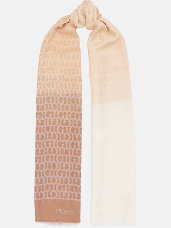 Guess Guess Szalik 172385 Brązowy
