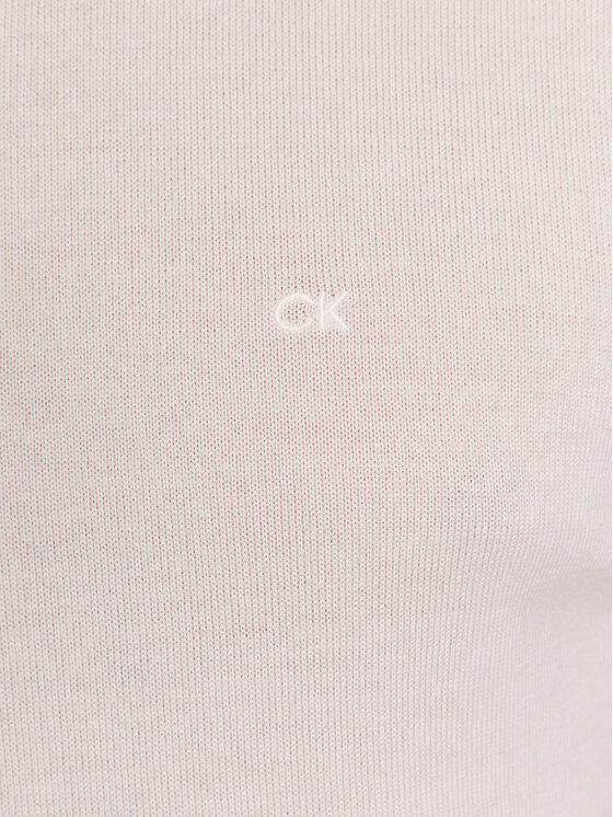 Calvin Klein Calvin Klein Sweter K10K109474 Beżowy Regular Fit