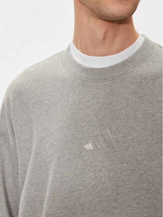 adidas adidas Mikina ALL SZN French Terry IY4151 Šedá Loose Fit