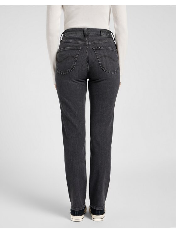 Lee Lee Jeansy CAROL Szary Slim Leg